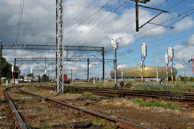 PGE ARENA w Gdansku. Widok z Kolonii Uroda. 
20.06.2011
fot....