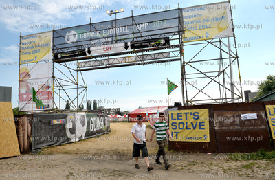 Gdansk Football Camp 2012 na terenie bylej Stoczni...