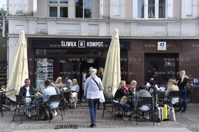 Sopot. Restauracja Śliwka w kompot na ul. Bohaterów...
