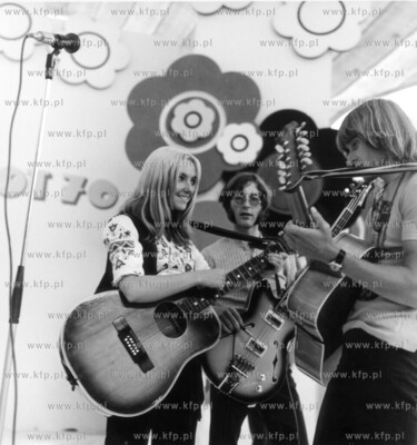 Maryla Rodowicz na Festiwalu PIosenki w Sopocie. 08.70...