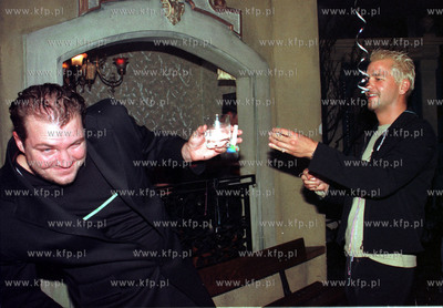 Grupa Ace of Base bawi sie na bankiecie w Caffe No.5...