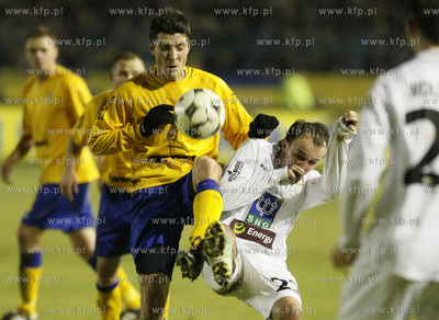 Gdynia. Ekstraklasa pilki noznej. Mecz Arka Gdynia...