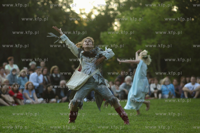 Gdynia.  Park w Kolibkach. Festiwal Szekspirowski....
