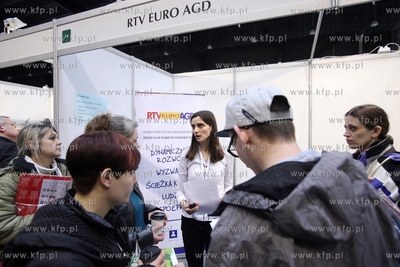 Gdańsk. Amber Expo. Metropolitalne Targi Pracy Pomorza....