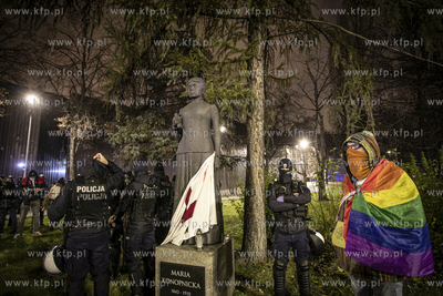 "Stop przemocy i represji policji" -i protest w obronie...