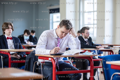 Matura z matematyki w Zespole Szkół Łączności...