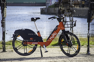 Gdańsk. Rower Metropolitalny Mevo 2.0. 06.09.2023...
