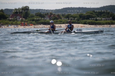Brzeźno. Mistrzostwa Europy w Wioślarstwie Morskim....