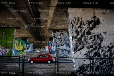 Murale Galerii Wezel Kliniczna w Gdansku. 09.03.2011...