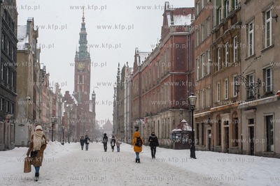 Zimowy Gdańsk. 17.02.2021 / fot. Anna Rezulak / KFP