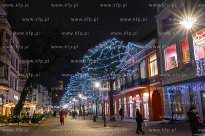 Sopot. Iluminacje świąteczne. 08.12.2023 / fot. Anna...