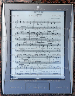 Mobilny czytnik iLiad firmy iRex Technologies jest...