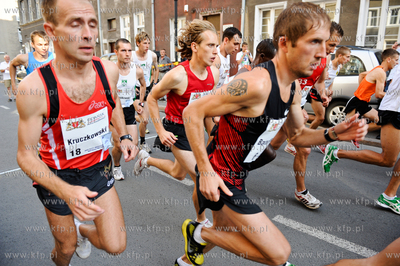 Gdansk. Dlugi Targ. Jarmark Dominikanski. 18 Bieg Dominika....