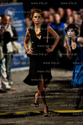 Gdansk. Swieto ulicy Mariackiej - Mariacka pod gwiazdami.
Nz...