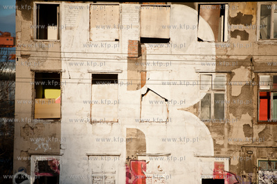 Gdansk. "A Perfect Life" - mural autorstwa Macieja...