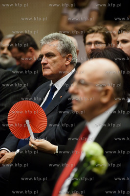 Gdansk. Letnica. Uroczyste otwarcie Centrum Wystawienniczo-Kongresowego...