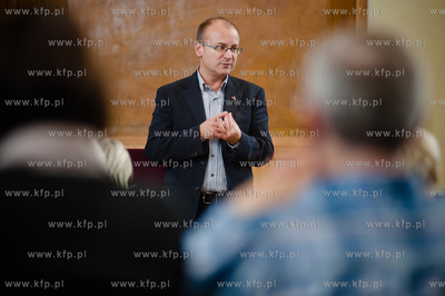 Gdansk. Aula Centrum Ksztalcenia Ustawicznego im. marszalka...
