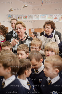 Gdansk. Oliwa. Uroczyste otwarcie wyremontowanej placowki...