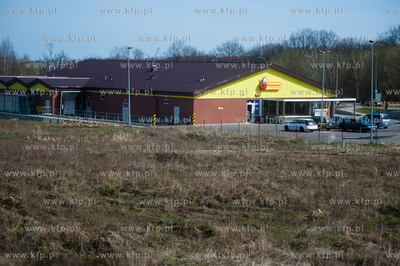 Gdansk. Lostowice. Teren parafi Bl. Jana Pawla II,...