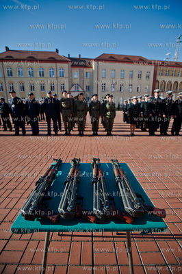Gdynia. Oksywie. Akademia Marynarki Wojennej. Uroczystosc...