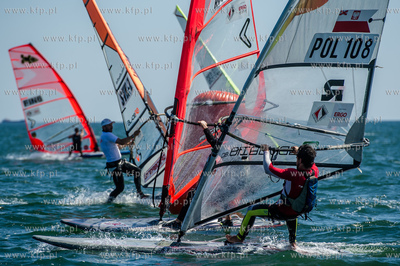 Zatoka Gdanska. Regaty Mistrzostw Swiata w klasie Raceboard,...