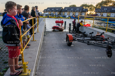 POrt w Kuznicy. Zakonczona powodzeniem akcja poszukiwawcza...