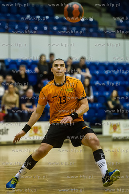 Gdansk. Hala AWFiS. Mecz 20. kolejki pierwszej ligi...