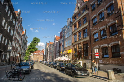Gdańsk. Ulica Straganiarska. 17.07.2017 fot. Mateusz...