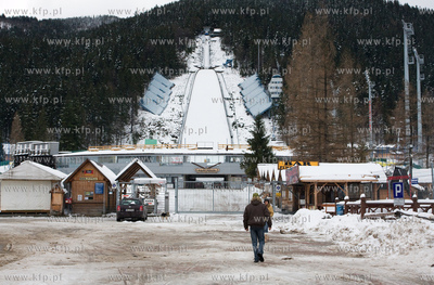 Zakopane, Nz. Skocznia Wielka Krokiew.
22.12.2008
fot....