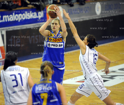 Krakow.
Ekstraklasa koszykarek
Wisla Can-Pack - Lotos...