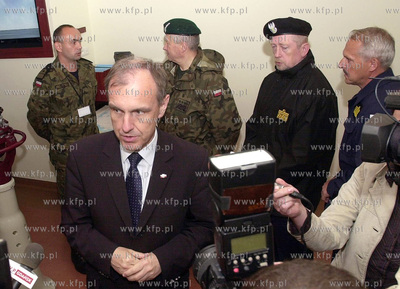 Wicko Morskie, wizyta Ministra Obrony Narodowej Bogdana...