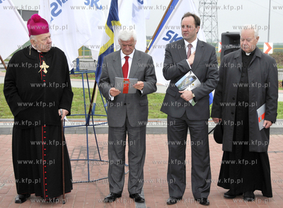 Uroczystosci otwarcia obwodnicy Pelplina - jak dotad...