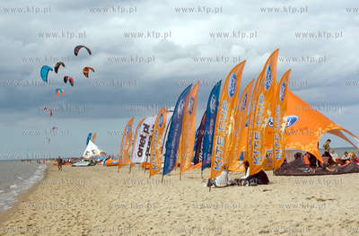 Rewa. II etap zawodow Ford Kite Cup o Puchar Polski...
