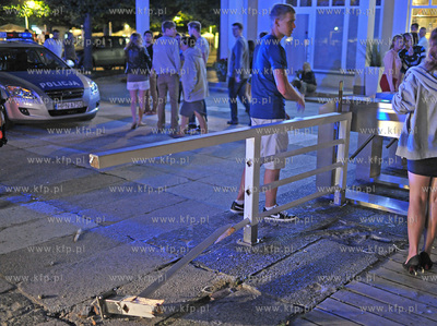 Sopot Molo i Monte Cassino. Honda przejezdzajac Monte...