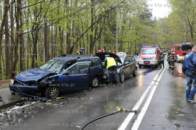 Sopot. Ul. Malczewskiego. Wypadek drogowy. Kierujaca...