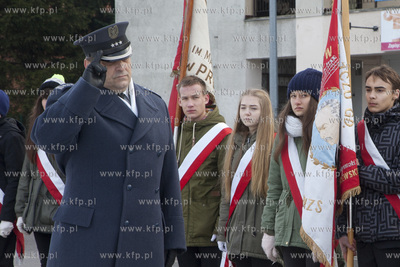 Uroczystosc 71 rocznicy Marszu Smierci wiezniow Obozu...