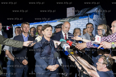 Czyczkowy Wybudowanie. Wizyta Premier RP Beaty Szydło...