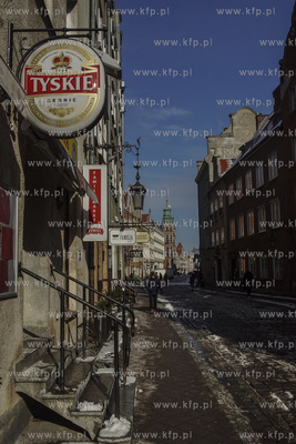 Gdańsk, ulica Garbary. 26.02.2018 fot. Paweł Marcinko...
