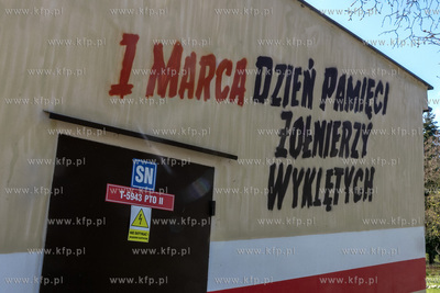 Mural na elewacji stacji transformatorowej średniego...
