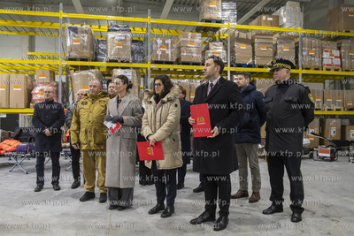 Ochrona Ludności i Obrona Cywilna - briefing w magazynie...