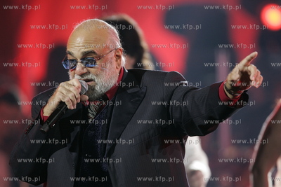 SOPOT FESTIVAL 2006. Koncert Dzien Wspomnien. Na zdjeciu...