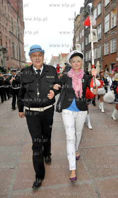 X Festiwal Dobrego Humoru w Gdansku. Parada Dlugim...