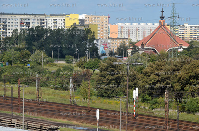 Gdansk Wrzeszcz.. Widok z dachu Galerii Baltyckiej...
