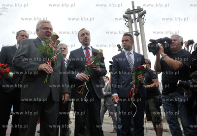 Gdansk. Rocznica podpisania Porozumien Sierpniowych....