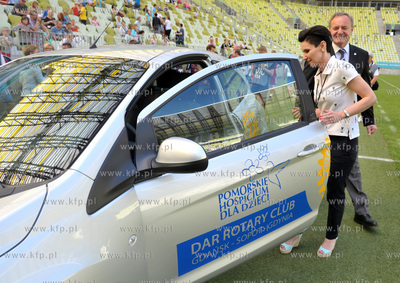 Stadion PGE Arena. Mecz charytatywny Przyjaciele Hospicjum...