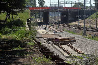 Budowa przystanu SKM Srodmiescie. 22.07.2014 fot. Maciej...