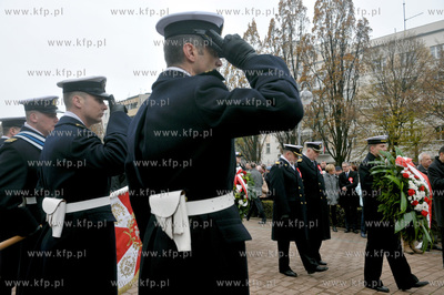 Gdynskie Urodziny Niepodleglej.Oficjalne uroczystosci...