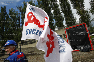 Gdansk. Uroczystosci rocznicowe z okazji obalenia komunizmu...