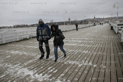 Sopot. Molo.
10.01.2010
fot. Krzysztof Mystkowki...