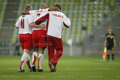 Gdansk. PGE Arena. Mecz reprezentacji budowniczych...